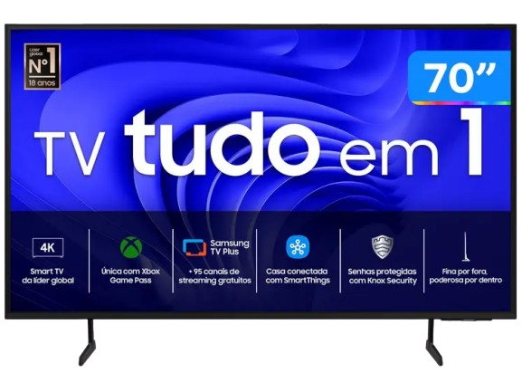 Smart TV 70” 4K UHD LED Samsung